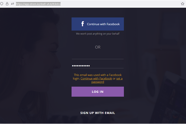 Update: Logins to Twitch with Facebook